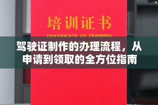 玛多驾驶证制作的办理流程，从申请到领取的全方位指南