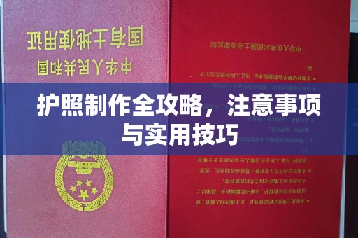 玛多护照制作全攻略，注意事项与实用技巧