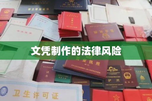 玛多文凭制作的法律风险