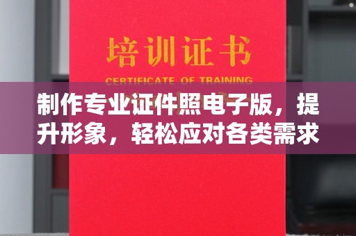 玛多制作专业证件照电子版，提升形象，轻松应对各类需求
