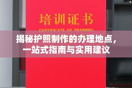 玛多揭秘护照制作的办理地点，一站式指南与实用建议