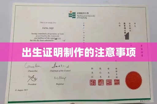 玛多出生证明制作的注意事项