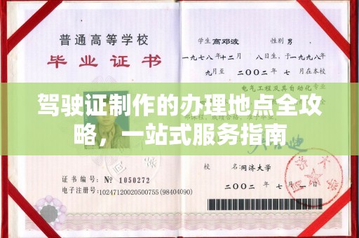 玛多驾驶证制作的办理地点全攻略，一站式服务指南