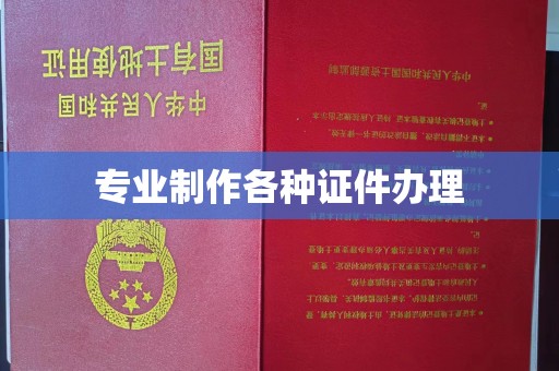 玛多专业制作各种证件办理