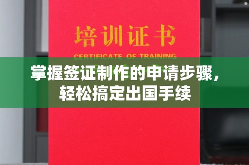 玛多掌握签证制作的申请步骤，轻松搞定出国手续