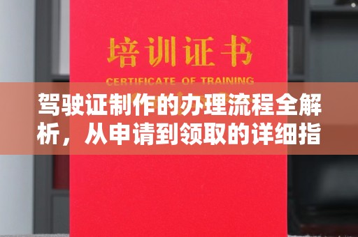 玛多驾驶证制作的办理流程全解析，从申请到领取的详细指南