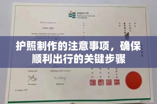 玛多护照制作的注意事项，确保顺利出行的关键步骤