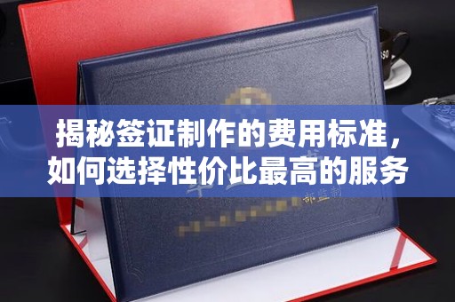 玛多揭秘签证制作的费用标准，如何选择性价比最高的服务？