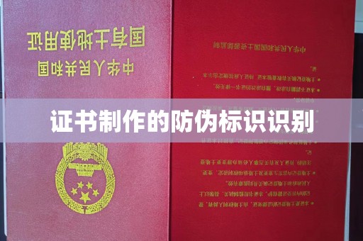 玛多证书制作的防伪标识识别